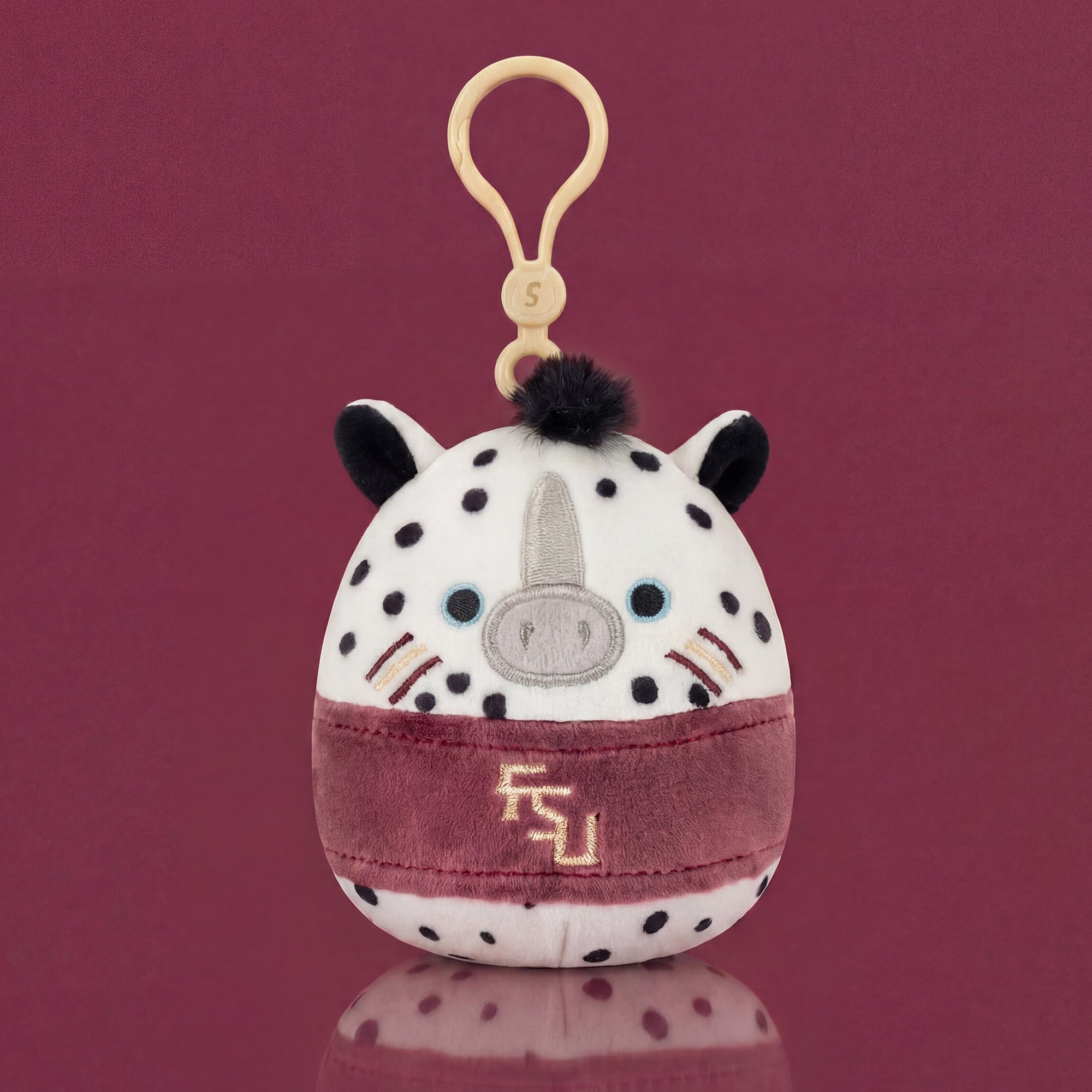 Florida State University 3.5-Inch Cimarron Plush Clip - Image 2