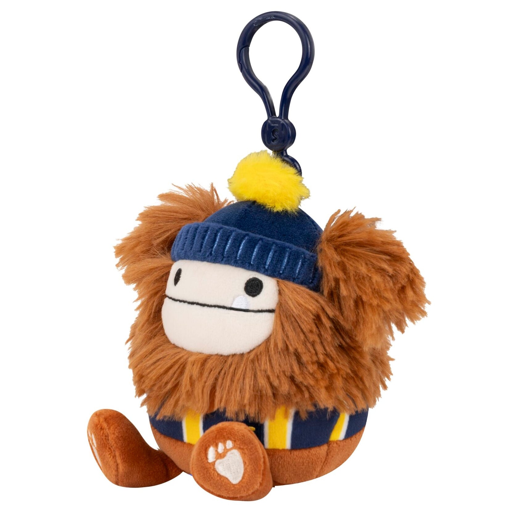 University of Michigan 3.5-Inch Benny the Bigfoot Plush Clip - Image 3