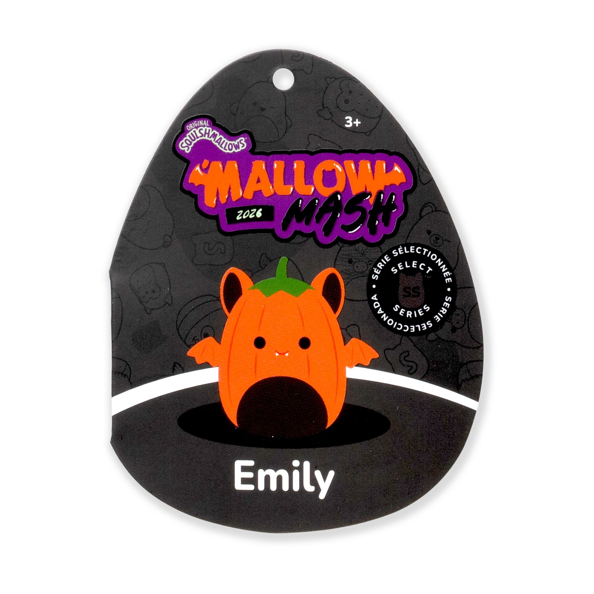 8-Inch Emily the Pumpkin Bat - Image 6