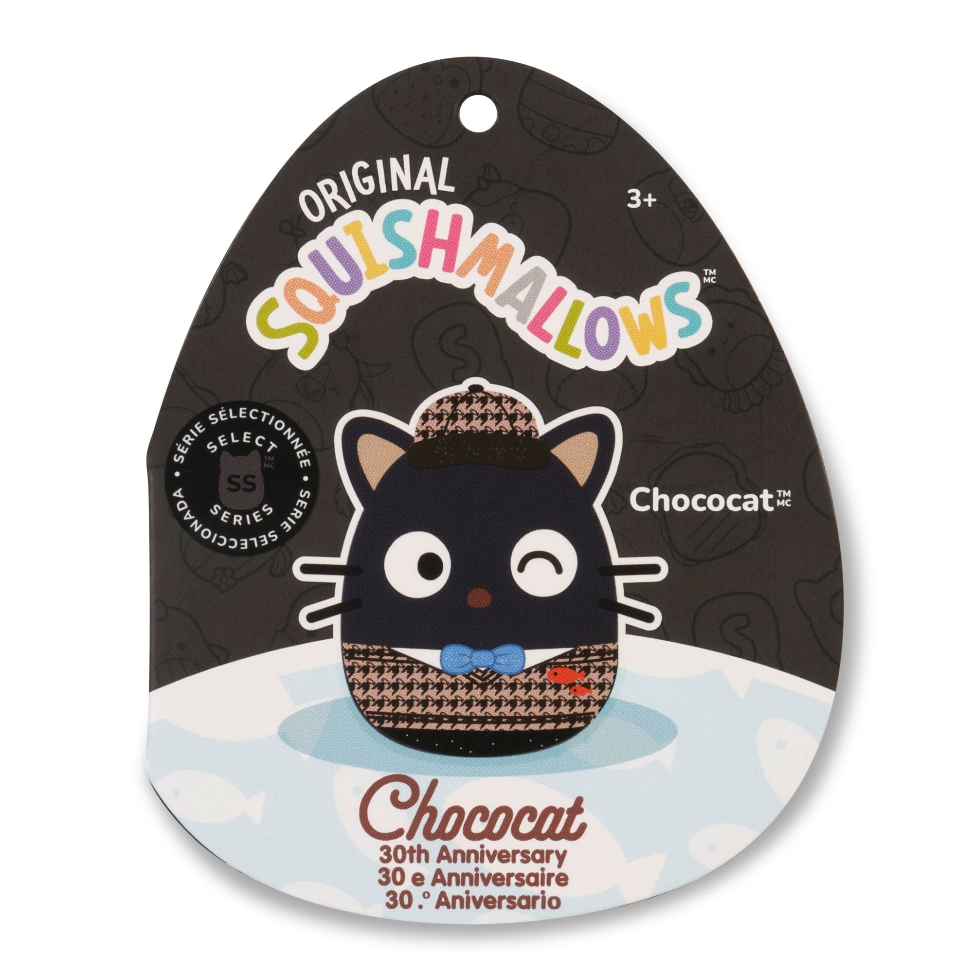 Hello Kitty and Friends 12-Inch Chococat Anniversary Squishmallows - Image 6
