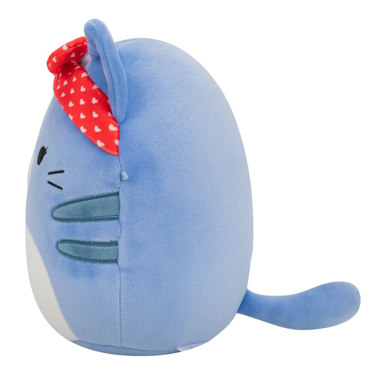 5-Inch Carizma the Blue Tabby Cat with Headband - Image 3