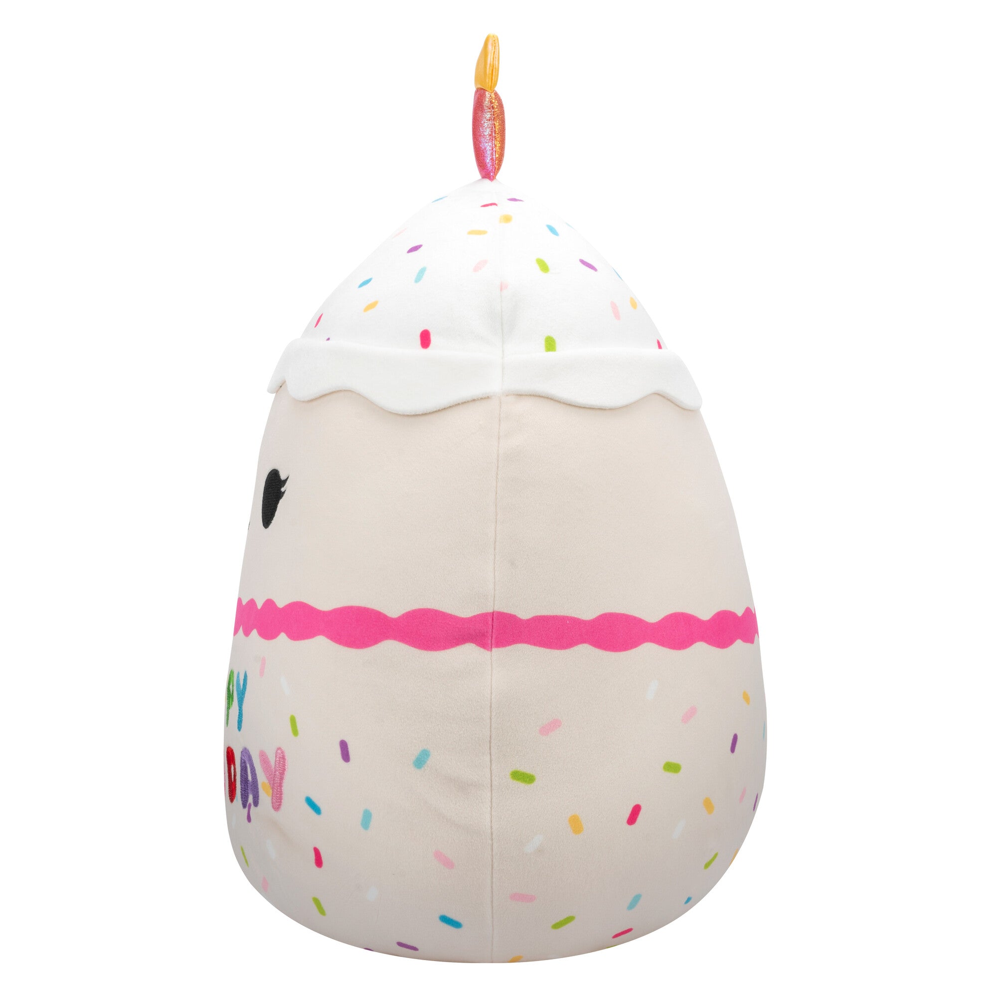 14-Inch Lyla Vanilla Birthday Cake With Rainbow Sprinkles Embroidery - Image 3