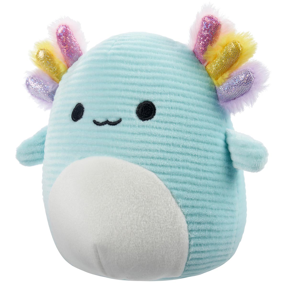 8-Inch Irina the Teal Corduroy Axolotl - Image 2