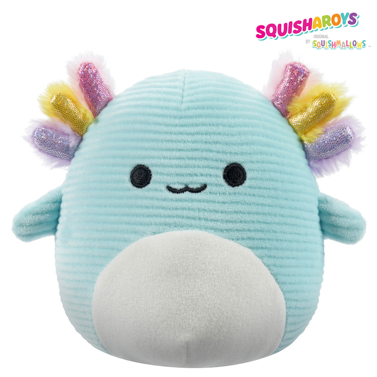 8-Inch Irina the Teal Corduroy Axolotl