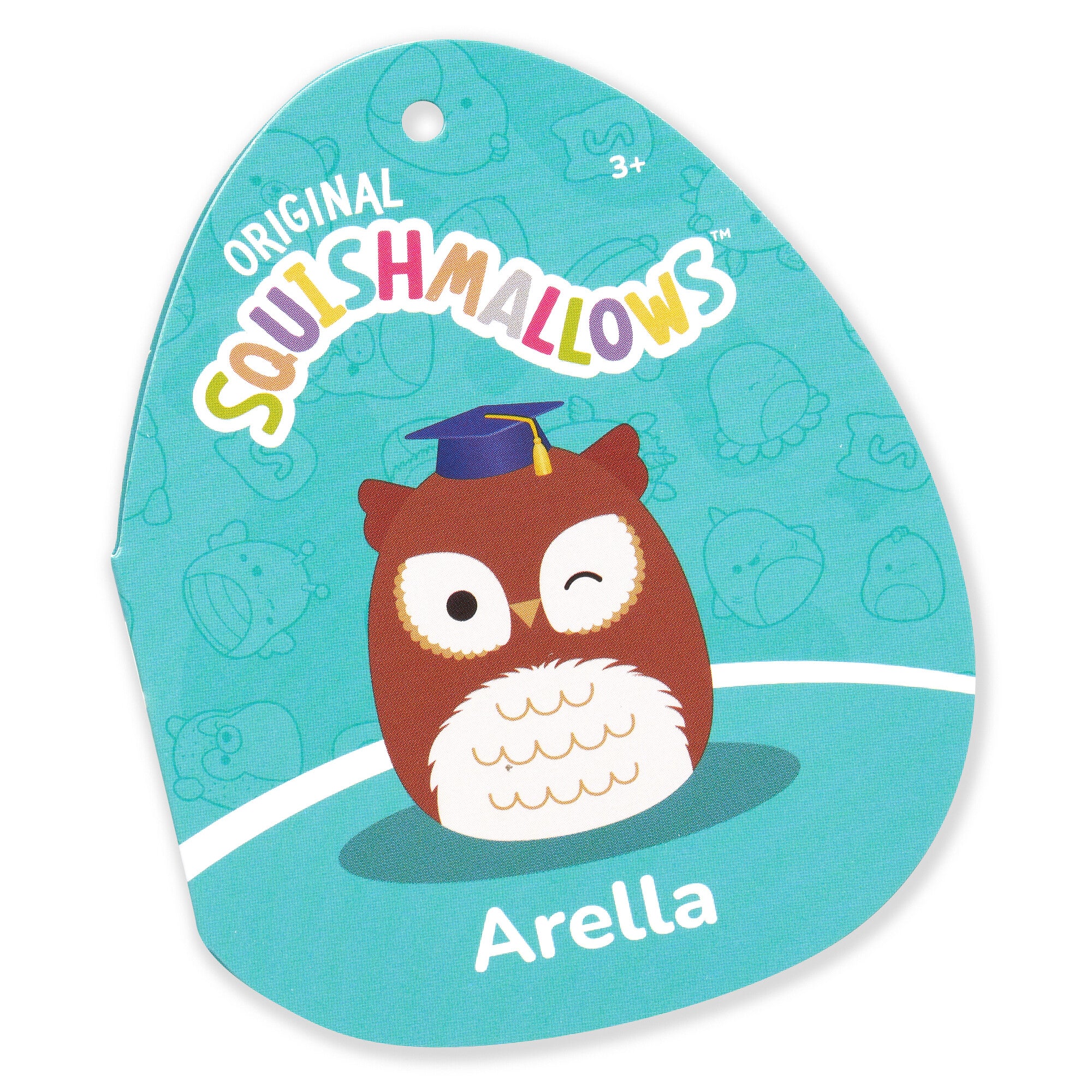 12-Inch Arella the Brown Owl in Graduation Cap - Image 5