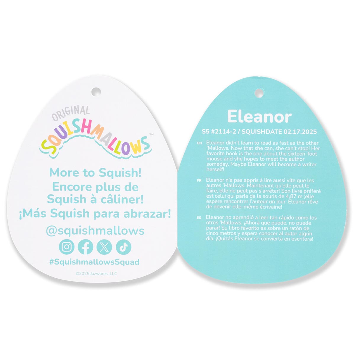 5-Inch Eleanor the Yellow Grapefruit with Flower Hairpin - Image 6