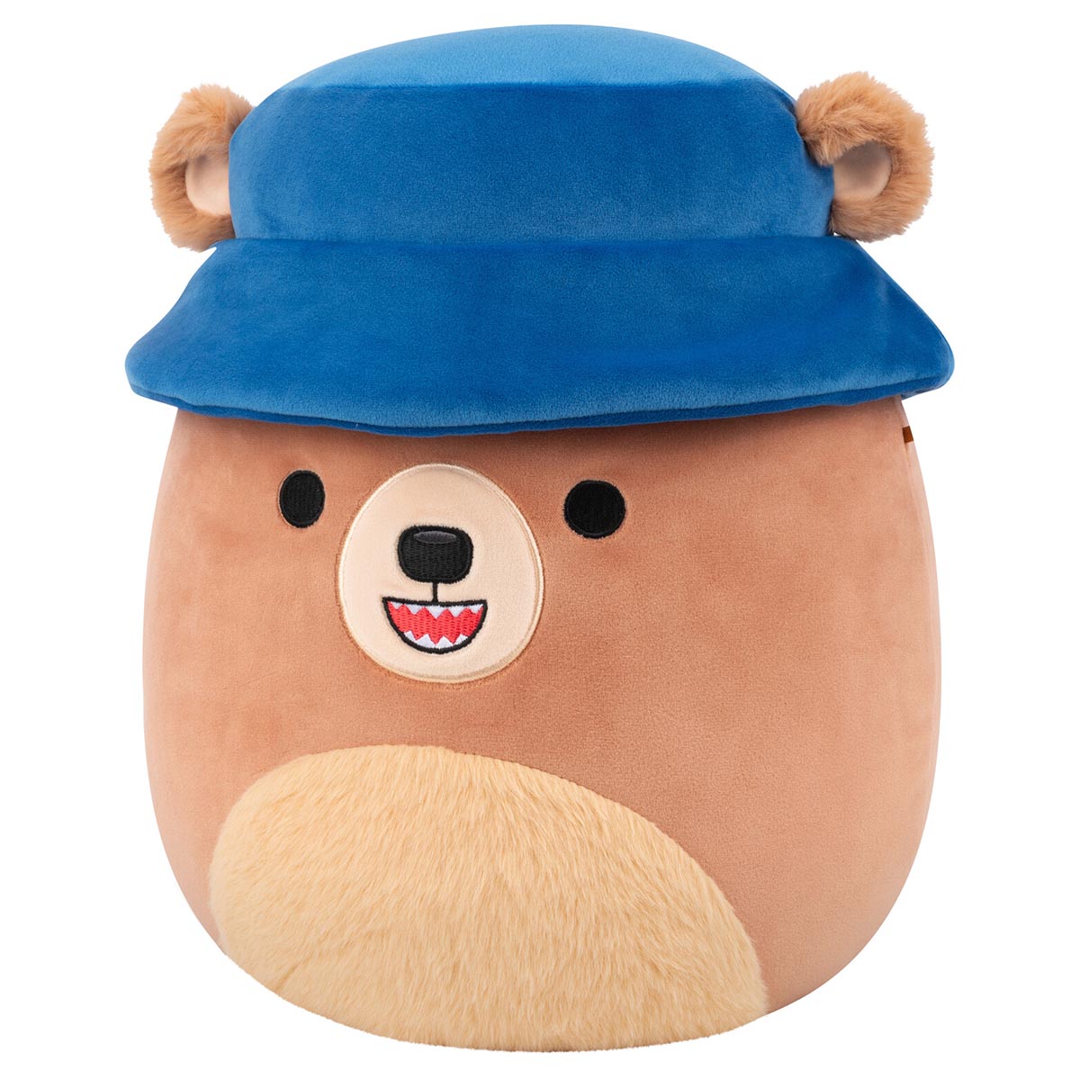 12-Inch Stokely the Brown Kodiak Bear with Bucket Hat - Image 2