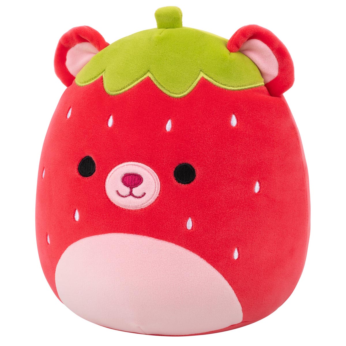 8-Inch Romeo the Red Strawberry Bear - Image 2