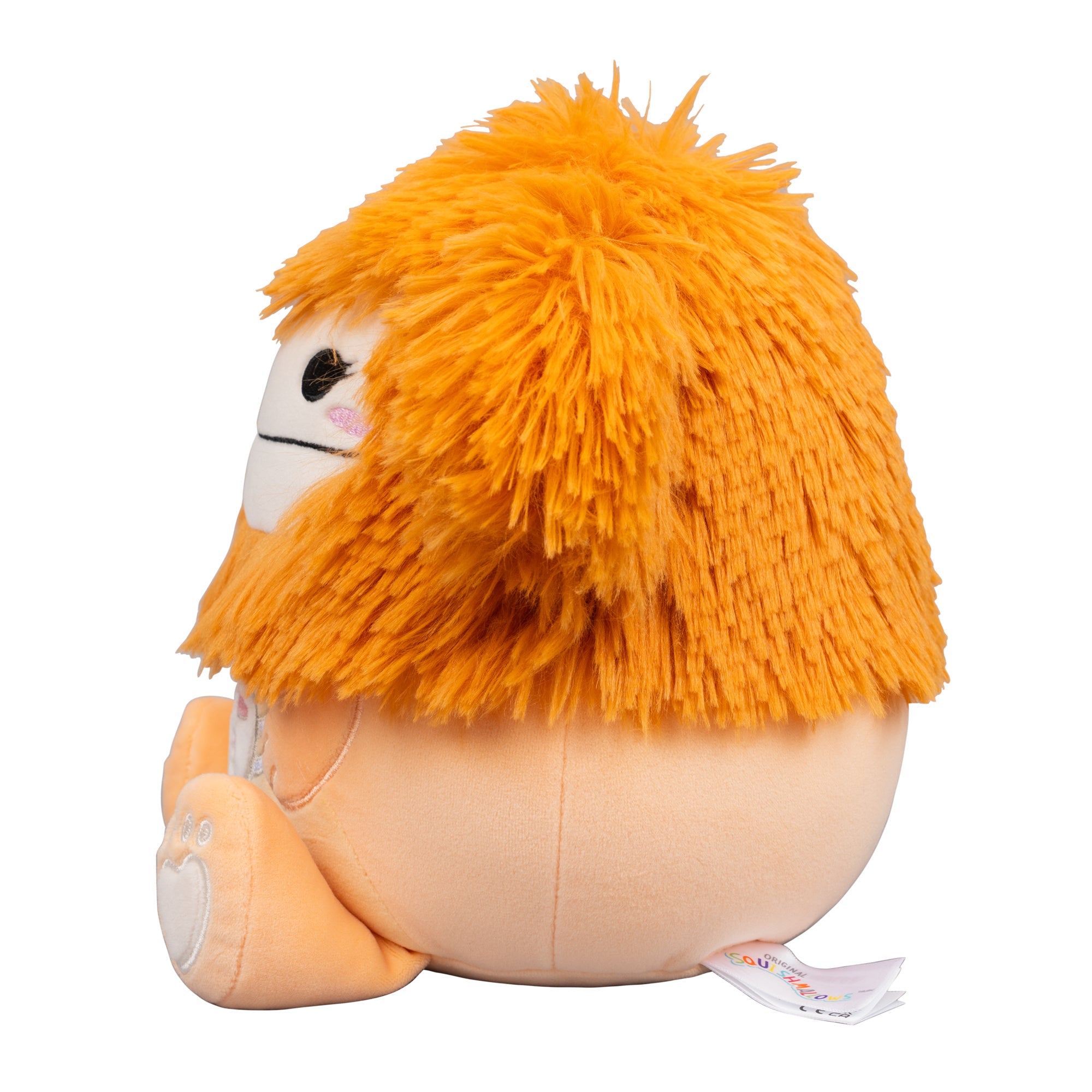 8-Inch Shasta the Peach Bigfoot Holding Teacup - Image 3