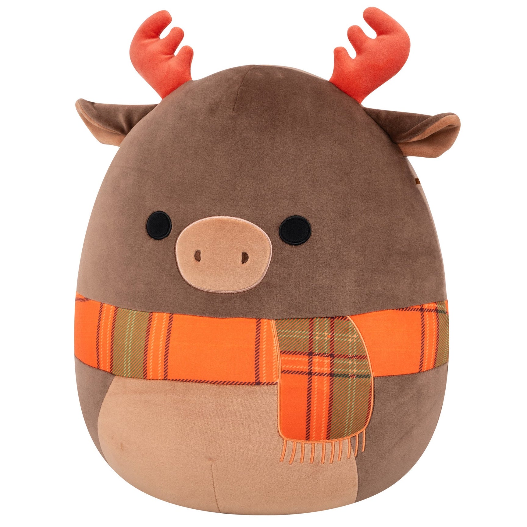 16-Inch Patterson the Moose with Orange Scarf - Image 2