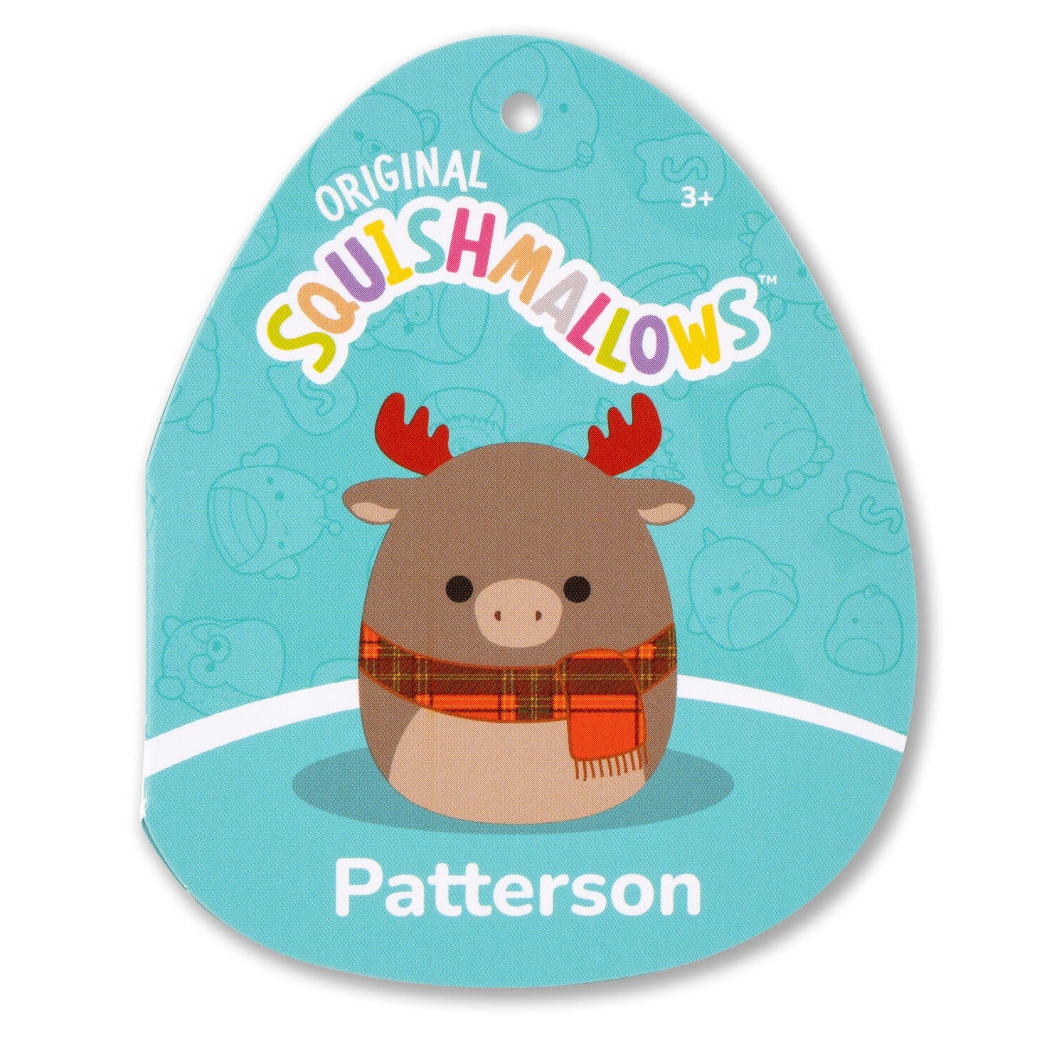 16-Inch Patterson the Moose with Orange Scarf - Image 5
