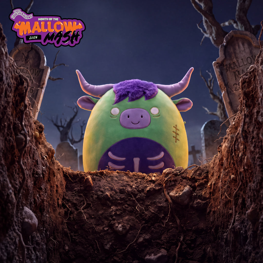 12-Inch Calton the Zombie Highland Cow - Image 2