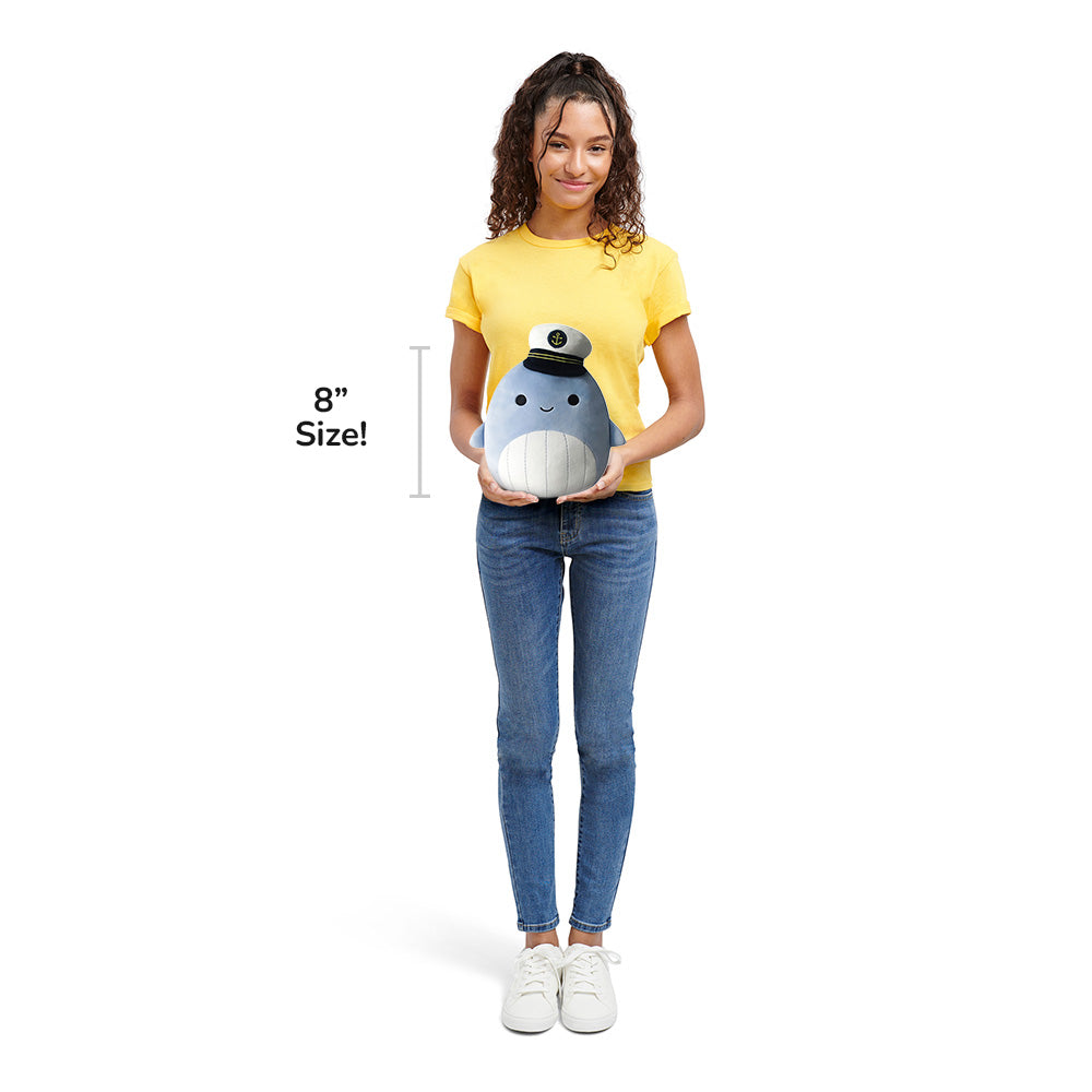 8-Inch Samir Blue Whale with Sailor Hat - Image 7