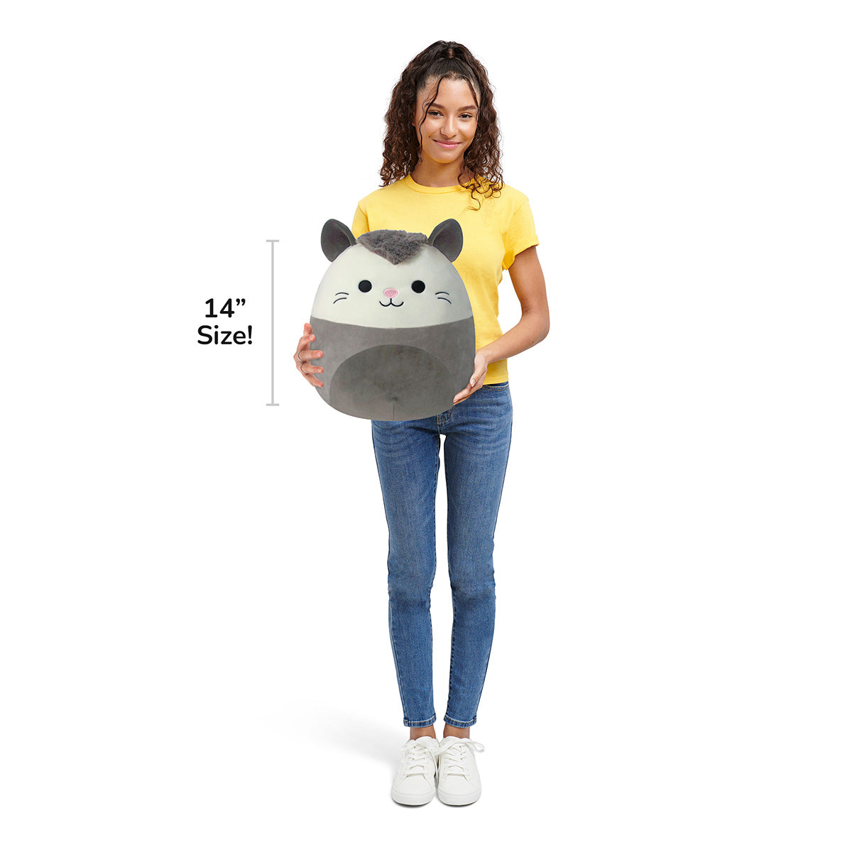 14-Inch Luanne the Grey Possum - Image 5