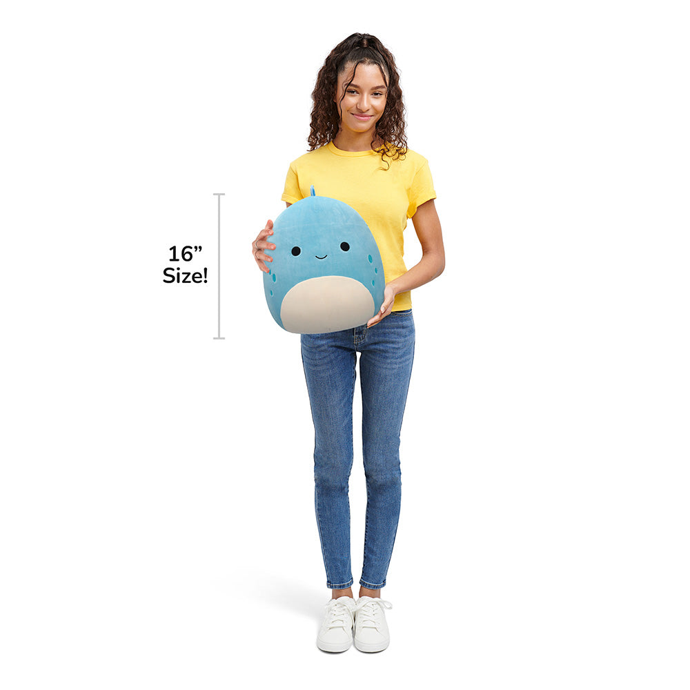 16-Inch John-John the Slate Blue Dino With White Belly - Image 7