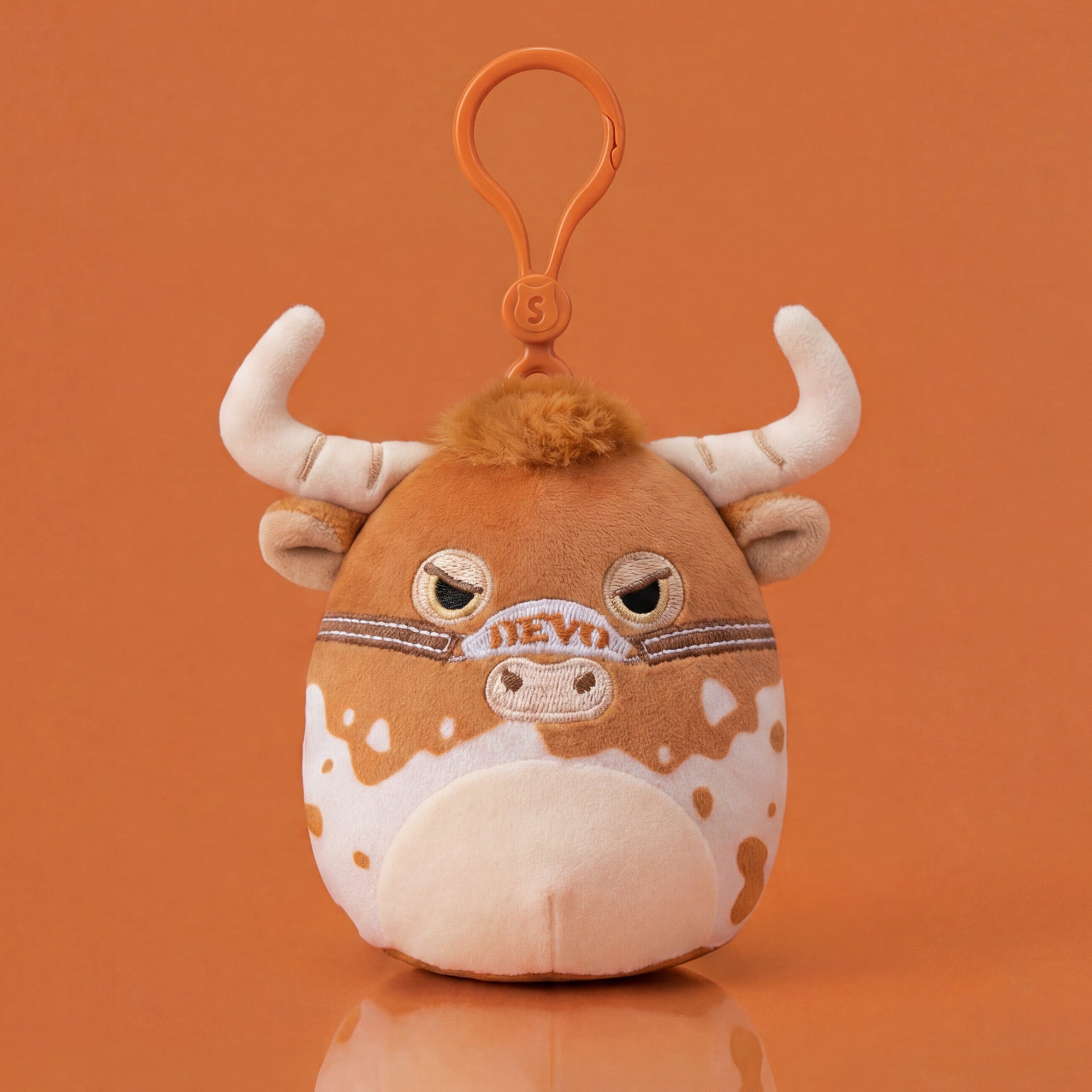 University of Texas 3.5-Inch Bevo XV Plush Clip - Image 2